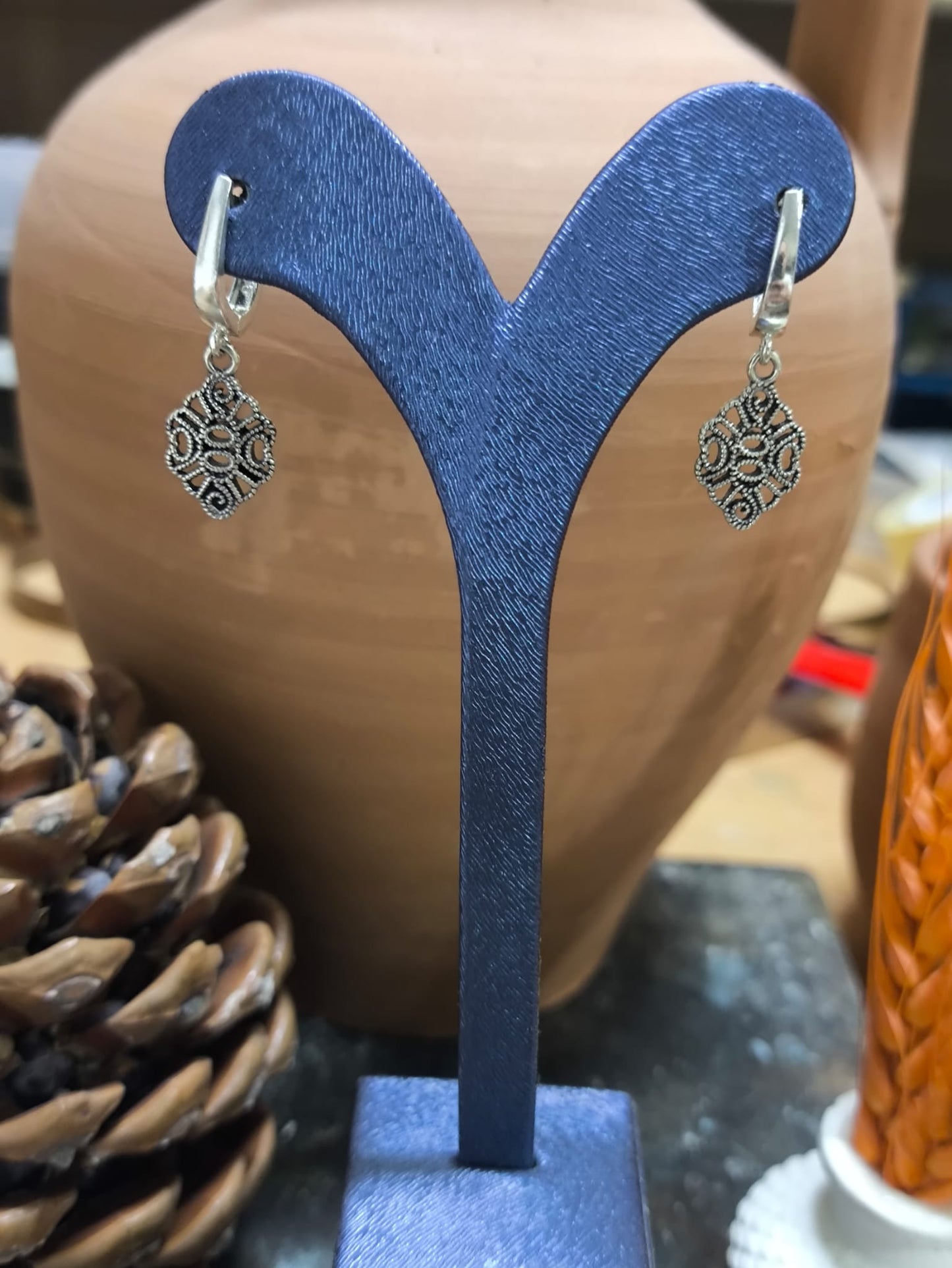 925 Ayar Gümüş Küpe